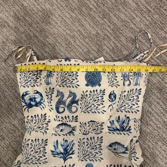 Agua by Agua Bendita Lima Tiered Printed Linen Maxi Dress - Picture 5 of 7